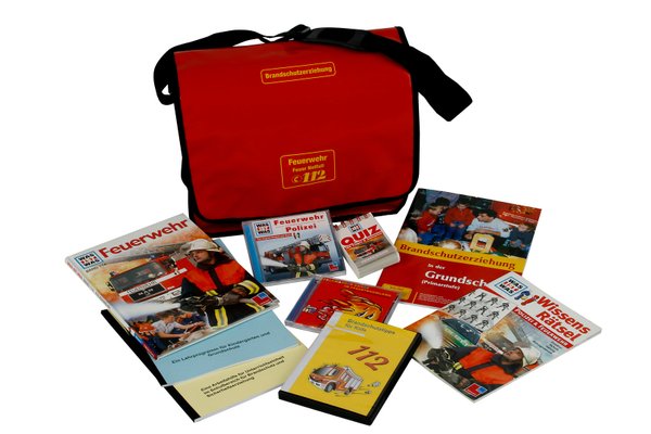 Brandschutz- Medientasche - in rot